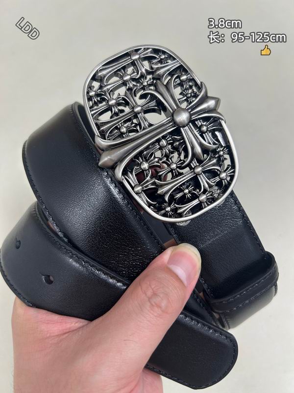 Chrome Hearts belt 38mmX95-125cm 8L88
